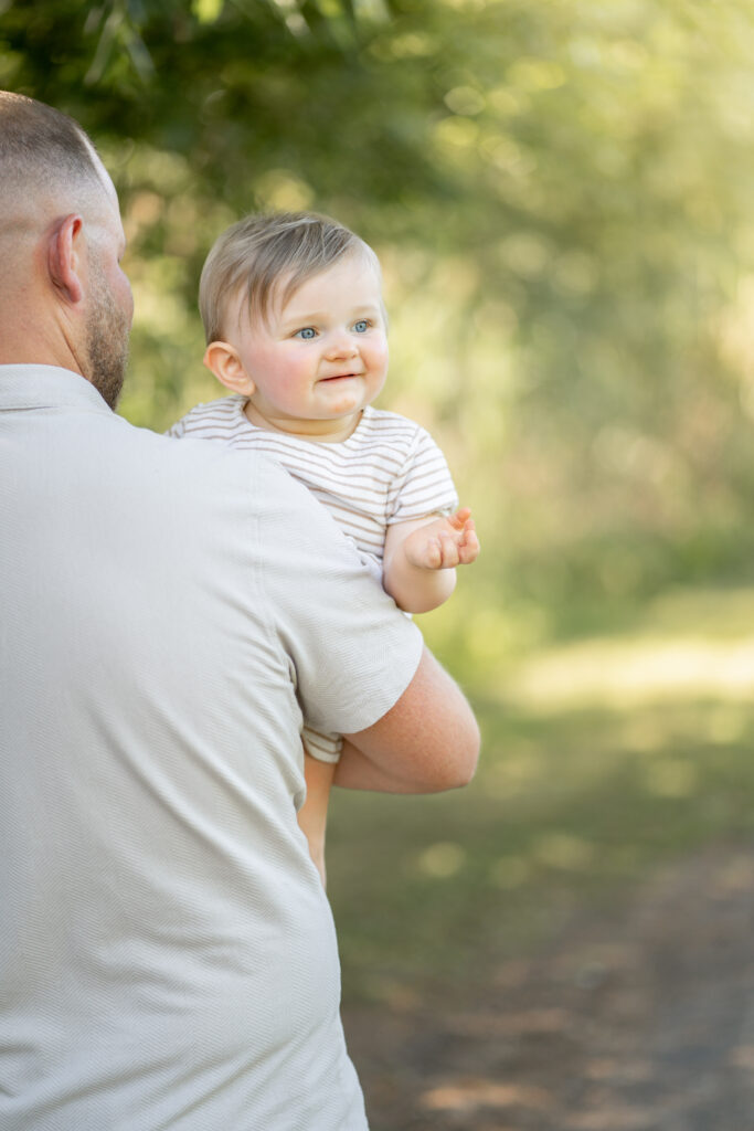 Séance famille à l'exterieur