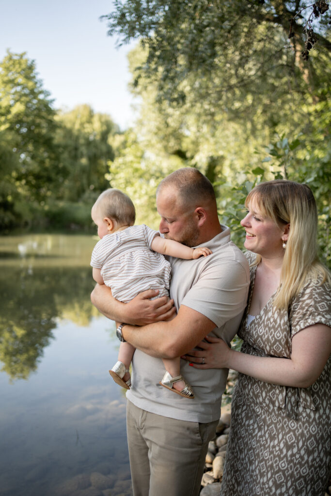 Séance famille à l'exterieur