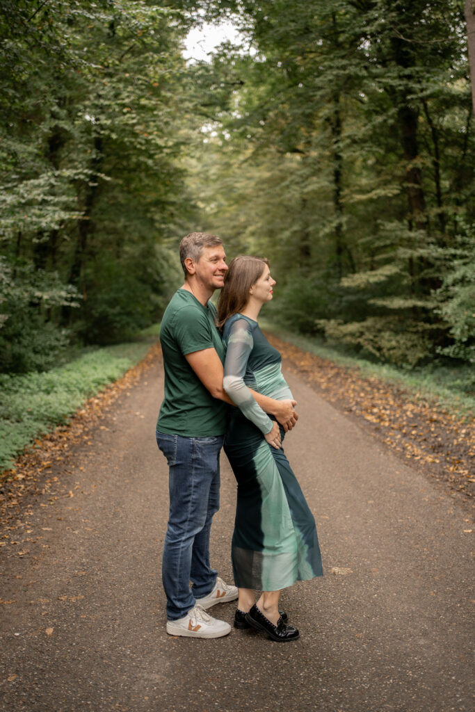 Séance photo grossesse automnale